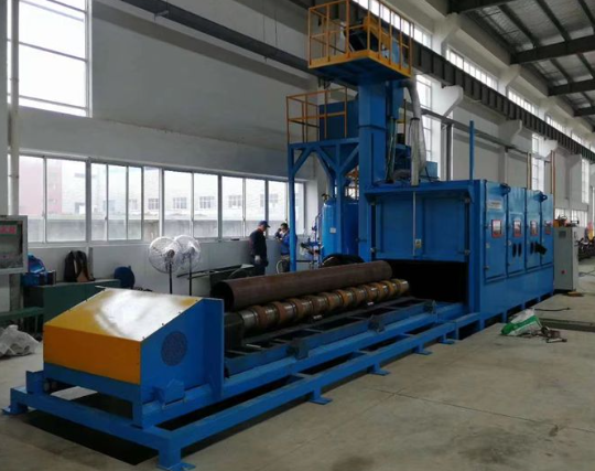 宣城喷砂机在管道除锈中的现场施工应用