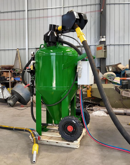 宣城移动式喷砂机 户外施工效率翻倍