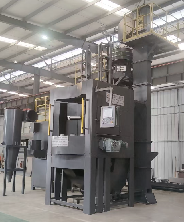 宣城转盘式喷砂机 提升圆形工件处理效率